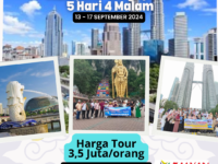 Tour Malaysia - Singapore 5 hari 4 malam (13-17 Sept 2024)